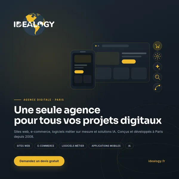 IDEALOGY — agence digitale à Paris